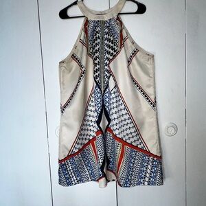 VENUS Vibrant Multicolor Halter Dress Size XL